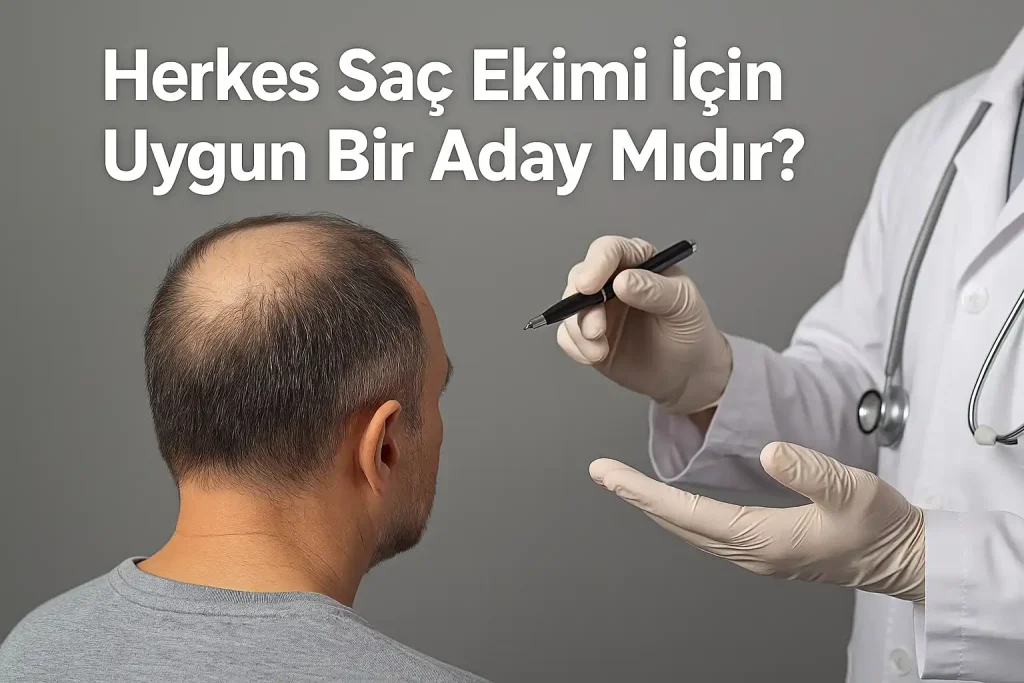 saç ekimi için uygun muyum