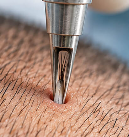 Präzise Implantation